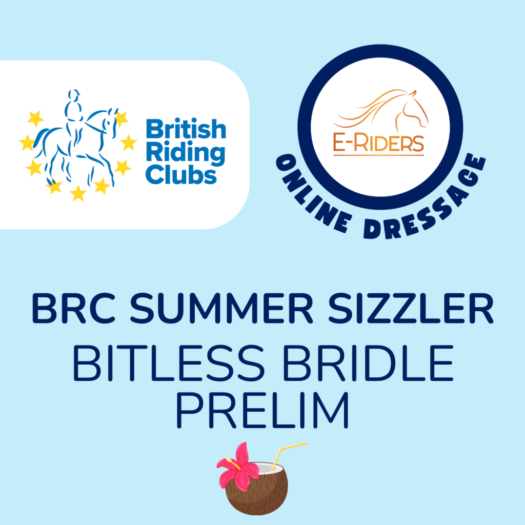 BRC Summer Sizzler – Bitless Bridle – Prelim